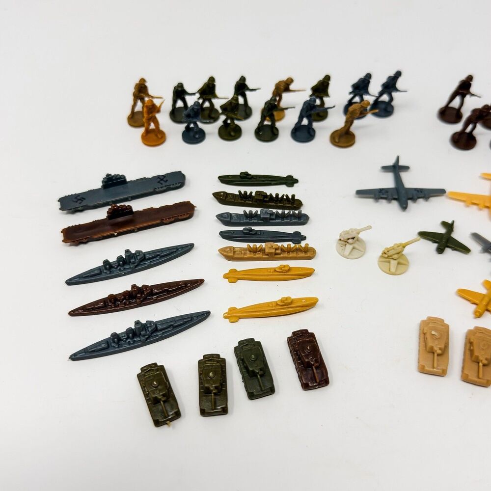 Axis & Allies 1941 Strategy War Game REPLACEMENT PIECES Mini Soldier Tank Plane - Picture 2 of 8